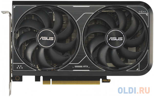 Видеокарта Asus PCI-E 4.0 DUAL-RTX4060-O8G-V2 NVIDIA GeForce RTX 4060 8Gb 128bit GDDR6 2505/17000 HDMIx1 DPx3 HDCP Bulk