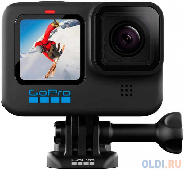 Экшн-камера GoPro HERO10 1x 23Mpix черный 4346884194