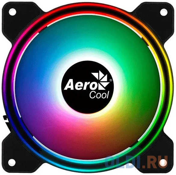 Вентилятор для корпуса Aerocool Saturn 12 DRGB Red (4710562754094) 4346884795