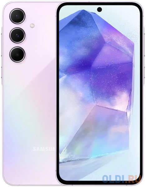 Мобильный телефон GALAXY A55 5G NFC 8/128GB LIGHT VIOLET SM-A556 SAMSUNG 4346884861