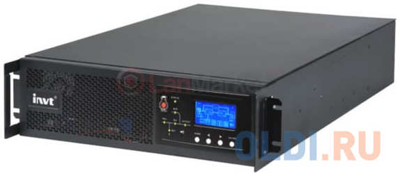 ИБП INVT Rack type online 3кВА, PF = 0.9, Ш*Г*В: 440*480*86мм/ INVT Rack type online UPS 3 kVA 4346885258