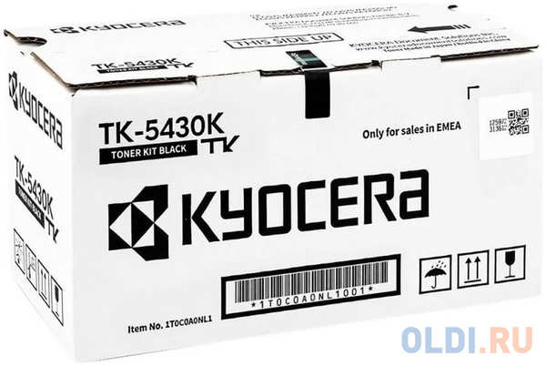 Kyocera Mita Kyocera Тонер-картридж TK-5430K для ECOSYS MA2100cfx/MA2100cwfx/PA2100cwx/PA2100cx чёрный (1250 стр.) 4346885679