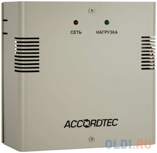 ACCORDTEC ББП-30N Источник вторичного электропитания резервированный 12В 3А, корпус - металл под 4346886580