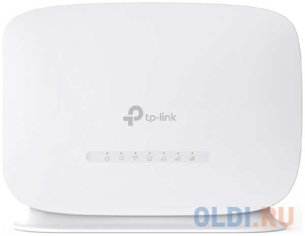 TP-Link N300 Wi-Fi Роутер с поддержкой 4G LTE Встроенный модем 4G LTE до 150 Мбит/с СКОРОСТЬ: Wi-Fi: до 300 Мбит/с (2,4 ГГц), 4G категории 4: входящая скорост