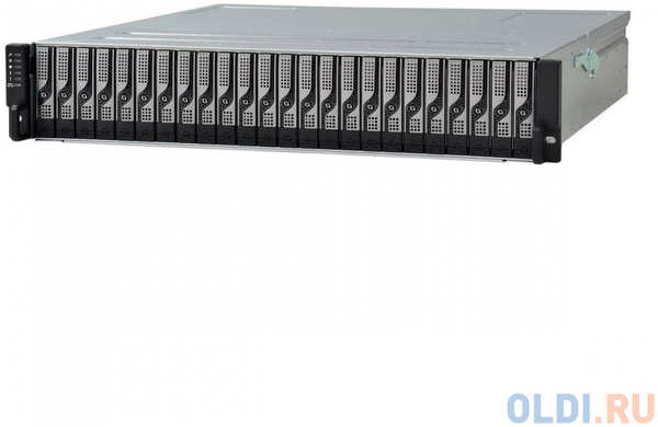 Платформа СХД Infortrend EonStor DS3024RUCB00C-8U30 (24x2.5, 2U, High IOPS, Dual Redundant Controllers (incl: 2x4GB Cache, 8x1GbE (RJ-45) iSCSI, 4 FRE 4346887097