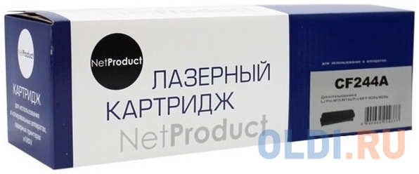 NetProduct CF244A Картридж с чипом для HP LJ Pro M15a/M15w/M28a/M28nw (1000 стр.) 4346887122