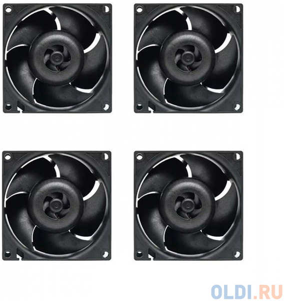 Вентилятор Arctic Cooling ARCTIC S8038-7K вентилятор корпусной (4 Pack) арт. ACFAN00292A 4346888122