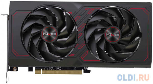 Видеокарта Sapphire RX7600XT PULSE GAMING OC 16GB GDDR6 128bit 2xDP 2xHDMI 2FAN 4346888830