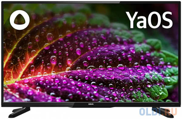 Телевизор LED BBK 42.5 43LEX-8265/UTS2C Яндекс.ТВ 4K Ultra HD 60Hz DVB-T2 DVB-C DVB-S2 USB WiFi Smart TV