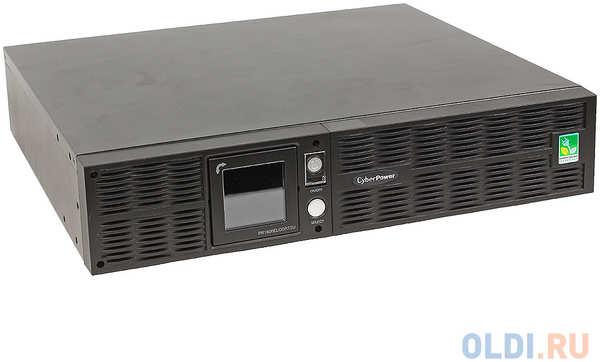 ИБП CyberPower PR1500ELCDRT2U 1500VA/1350W USB/RS-232/Dry/EPO/SNMPslot/RJ11/45 (8 IEC)