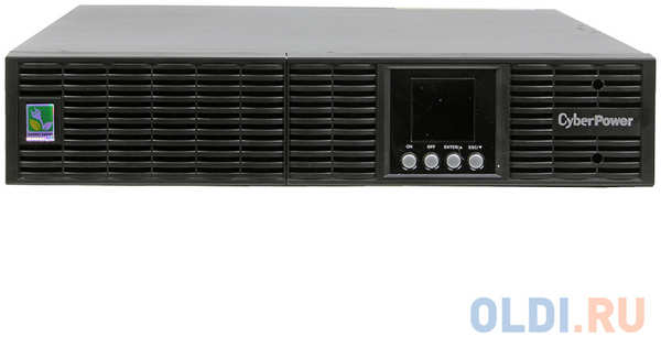 ИБП CyberPower OLS3000ERT2U 3000VA/2700W USB/RS-232/EPO/SNMPslot/RJ11/45/ext.battery (8 IEC С13, 1 IEC C19) 434691210
