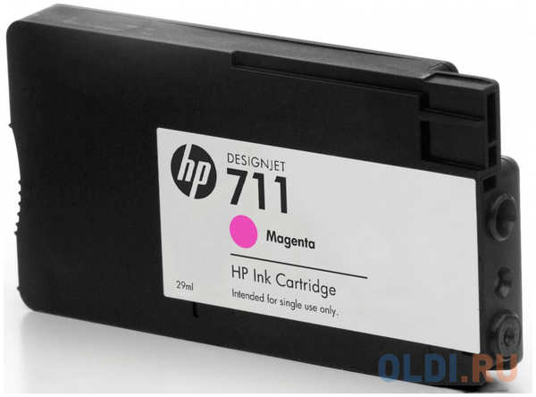 Картридж HP CZ135A N711 для Designjet T520/T120 пурпурный 3х29мл