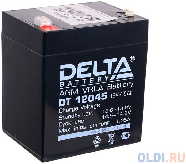 Аккумулятор Delta DT 12045 12V4.5Ah 434703494