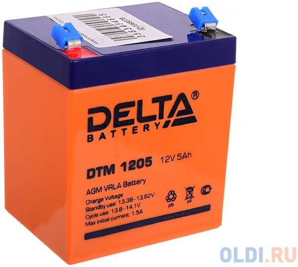 Аккумулятор Delta DTM 1205 12V5Ah
