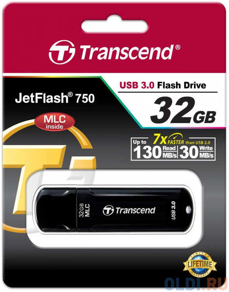Внешний накопитель 32GB USB Drive Transcend 750 (TS32GJF750K) 434704331