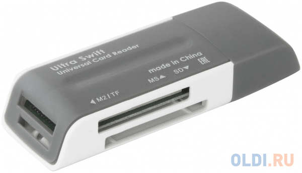 Картридер универсальный Defender Ultra Swift USB 2.0, 4 слота 434707472