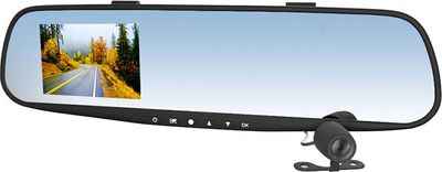 Видеорегистратор-зеркало Artway AV-601 3.5″/120°/1440x1080/доп.камера 720х480/microSD (microSDHC) до 32 Гб