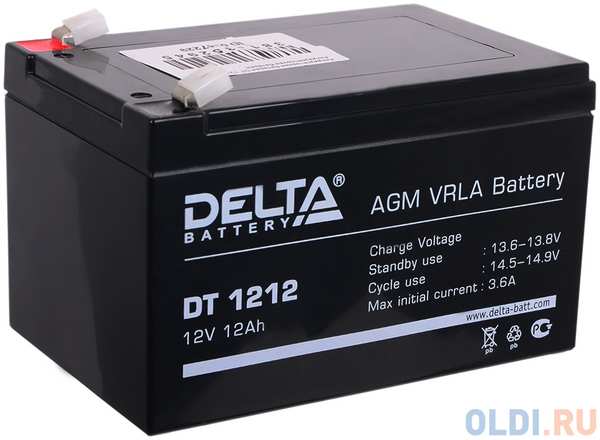 Аккумулятор Delta DT 1212 12V12Ah