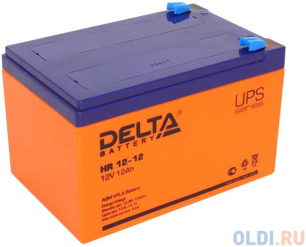 Аккумулятор Delta HR 12-12 12V12Ah 434734387