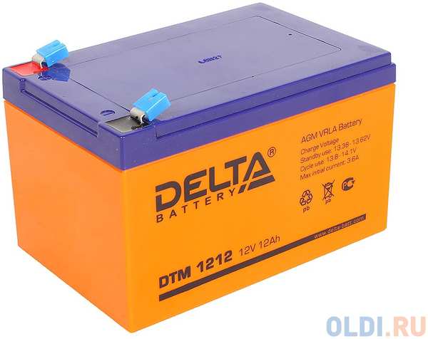 Аккумулятор Delta DTM 1212 12V12Ah 434734950