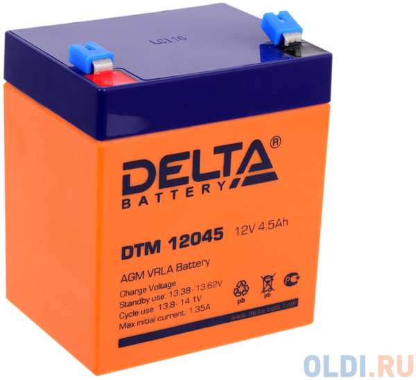 Аккумулятор Delta DTM 12045 12V4.5Ah 434734957