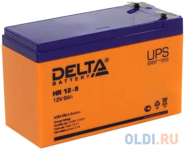 Аккумулятор Delta HR 12-9 12V9Ah 434782798