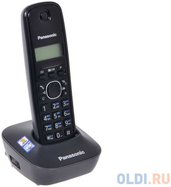 Телефон DECT Panasonic KX-TG1611RUH АОН, Caller ID 50, 12 мелодий