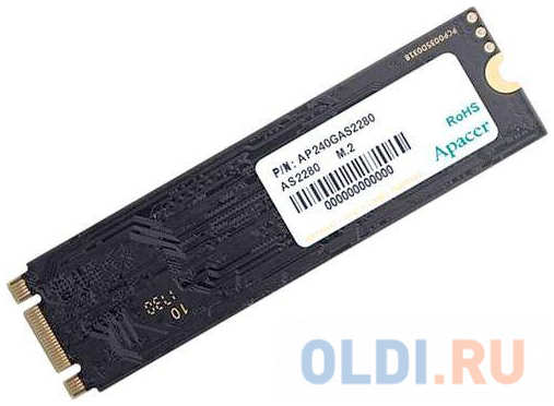 SSD накопитель Apacer NVMe AS2280P4 480 Gb PCI-E 3.0 x4