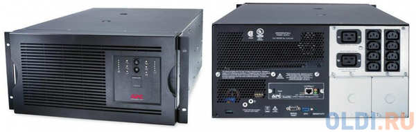 ИПБ APC SUA5000RMI5U Smart-UPS 5000VA/4000W Rackmount/Tower 434811157