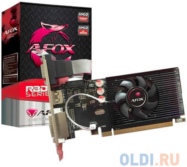 Видеокарта Afox AMD Radeon R5 220 AFR5220-1024D3L5 1024Mb