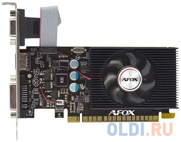 Видеокарта PCI-E 16x AFOX Geforce GT730 1GB DDR3 128Bit DVI HDMI VGA LP Single Fan 4348202533