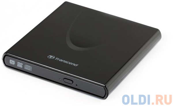 Оптич. накопитель ext. DVD±RW Transcend Black <Slim, USB 2.0, Retail 434821992