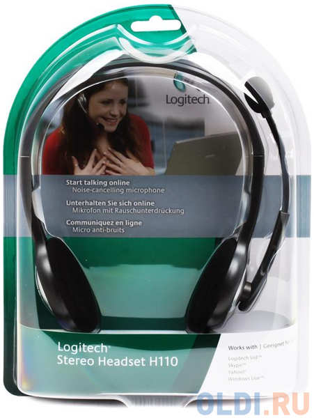 (981-000271) Гарнитура Logitech Headset H110 434822371