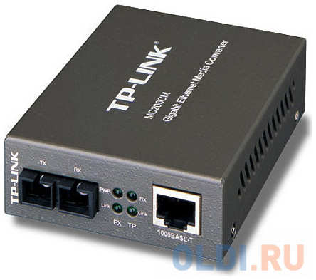 Медиаконвертер TP-LINK MC200CM Гигабитный Ethernet медиаконвертер 434826839