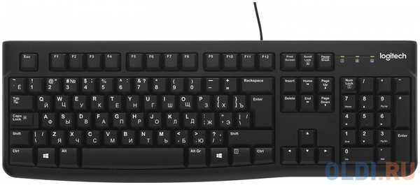 (920-002522) Клавиатура Logitech Keyboard K120 For Business Black USB 434829266