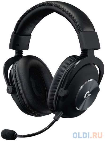 Игровая гарнитура проводная Logitech G PRO X Gaming Headset черный 981-000818 4348335631