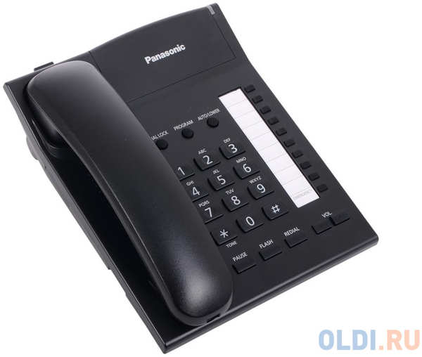 Телефон Panasonic KX-TS2382RUB Flash, Recall, Pause, Память 20, Wall mt