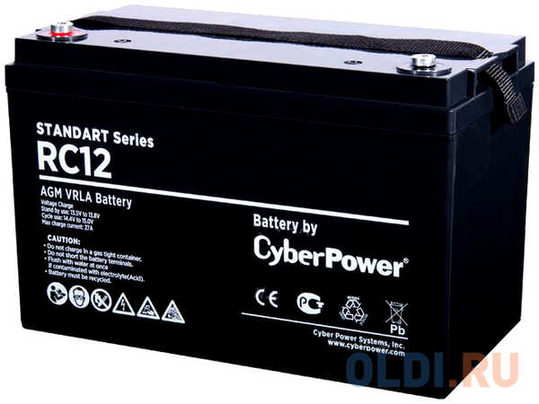 Battery CyberPower Standart series RC 12-17 / 12V 17 Ah 4348370763