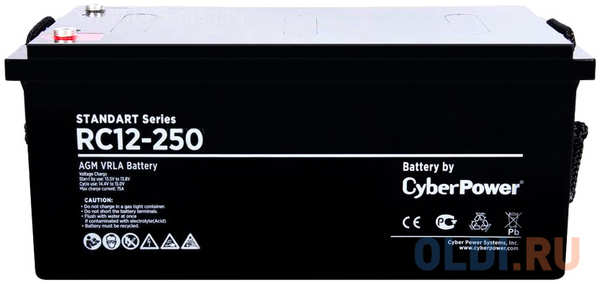 Battery CyberPower Standart series RC 12-250 / 12V 250 Ah 4348379098