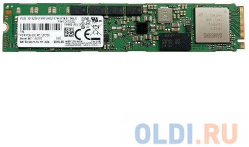 Твердотельный накопитель SSD M.2 1.92 Tb Samsung MZ1LB1T9HALS-00007 Read 3000Mb/s Write 1900Mb/s 3D NAND TLC 4348406145