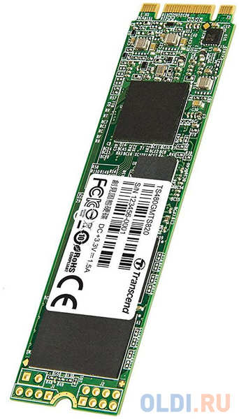 SSD накопитель Transcend MTS820 480 Gb SATA-III 4348414240
