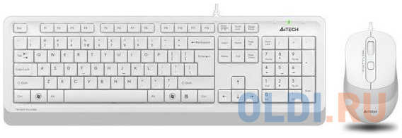 A4Tech A-4Tech Клавиатура + мышь A4 Fstyler F1010 клав:/ мышь:/ USB [1147556]