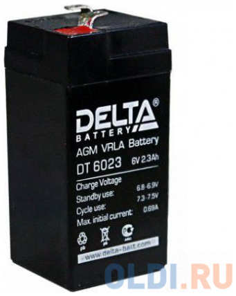 Батарея Delta DT6023 2.3Ач 6B