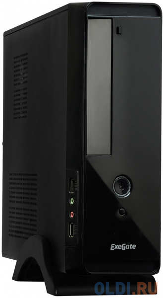 Корпус mini-ITX Exegate MI-208 450 Вт чёрный EX268696RUS 4348430065
