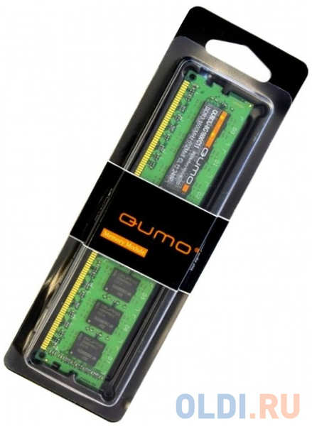Оперативная память для компьютера QUMO QUM3U-8G1600C11L DIMM 8Gb DDR3 1600 MHz QUM3U-8G1600C11L 4348430839
