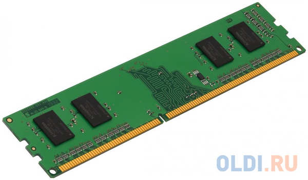Оперативная память для компьютера Kingston ValueRAM DIMM 4Gb DDR4 2666 MHz KVR26N19S6/4 4348433038