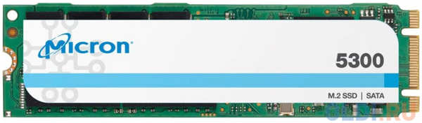 Твердотельный накопитель SSD M.2 480 Gb Micron MTFDDAV480TDS-1AW1ZABYY Read 540Mb/s Write 410Mb/s