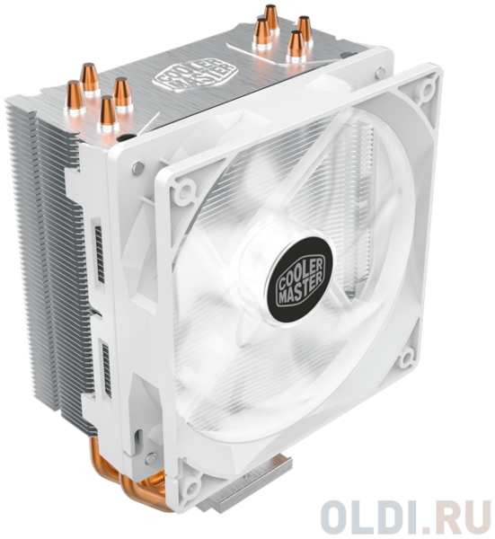 Cooler Master CPU Cooler Hyper 212 LED White Edition, 600 - 1600 RPM, 150W, White LED fan, Full Socket Support 4348433674