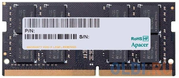 Оперативная память для ноутбука Apacer ES.16G2V.GNH SO-DIMM 16Gb DDR4 2666 MHz ES.16G2V.GNH
