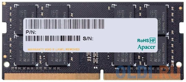 Оперативная память для ноутбука Apacer AS04GGB26CQTBGH SO-DIMM 4Gb DDR4 2666 MHz AS04GGB26CQTBGH 4348437991